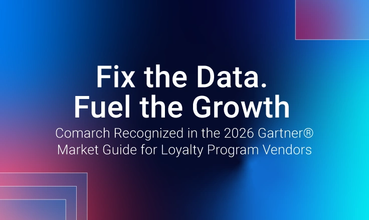 Comarch riconosciuta come Representative Vendor nella Gartner&reg; Market Guide for Loyalty Program Vendors del 2026.