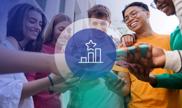 Competizione in un contesto di gamification: persone che si sfidano in modo amichevole.